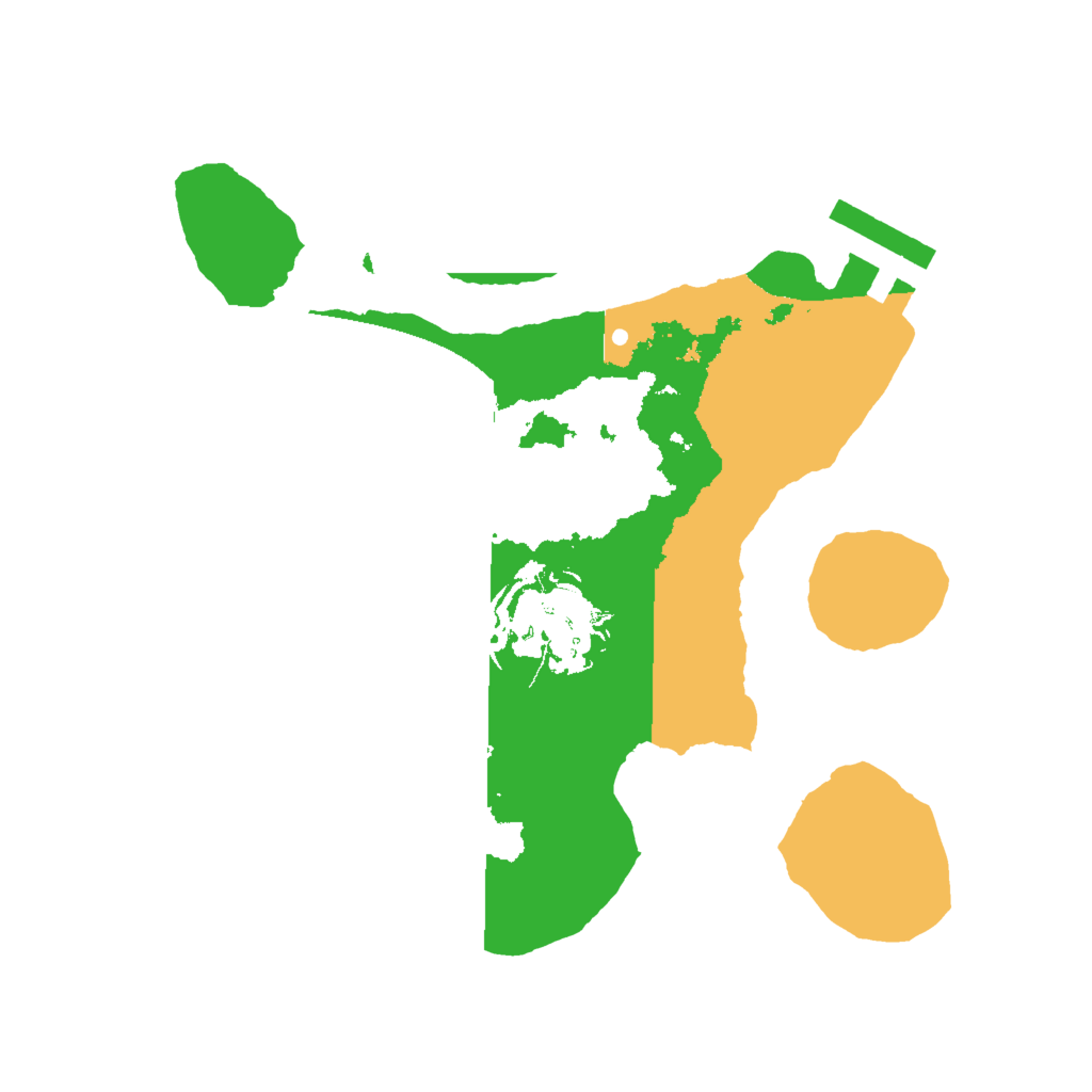 Biome Rust Map: Procedural Map, Size: 2000, Seed: 26058