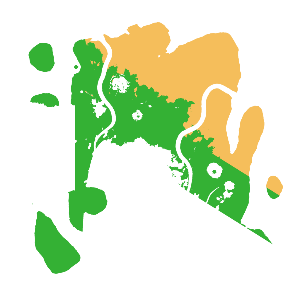 Biome Rust Map: Procedural Map, Size: 3000, Seed: 1882698698