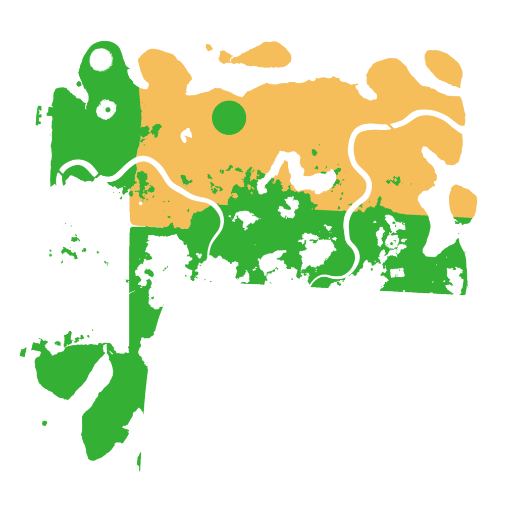 Biome Rust Map: Procedural Map, Size: 4000, Seed: 1237371472