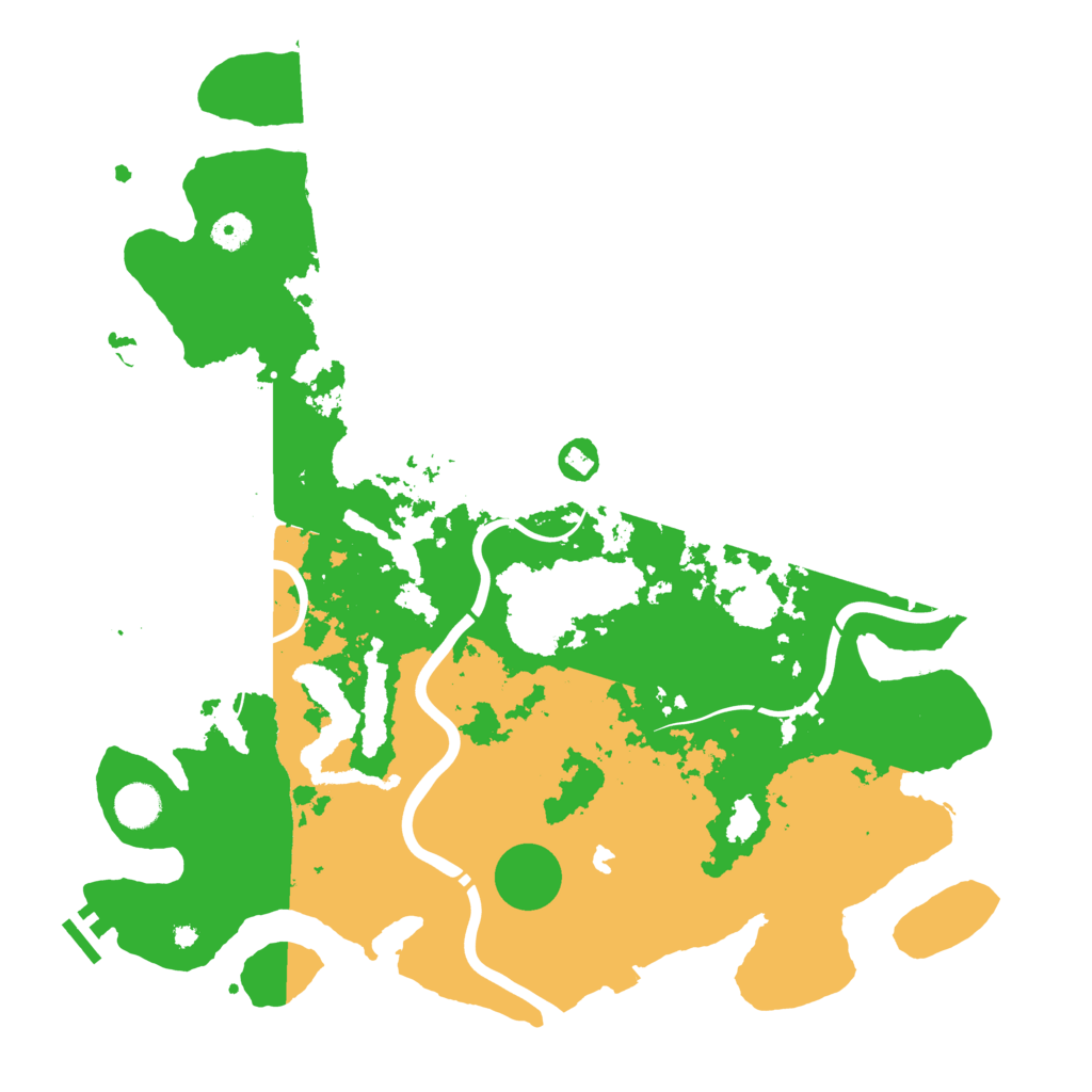 Biome Rust Map: Procedural Map, Size: 4306, Seed: 13825