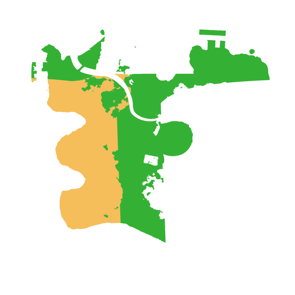 Biome Rust Map: Procedural Map, Size: 2250, Seed: 1242478556