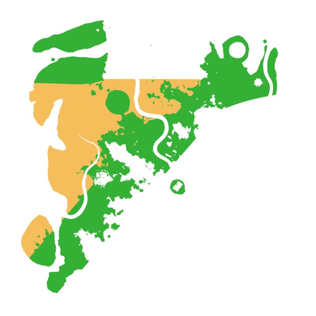 Biome Rust Map: Procedural Map, Size: 3500, Seed: 1800208750