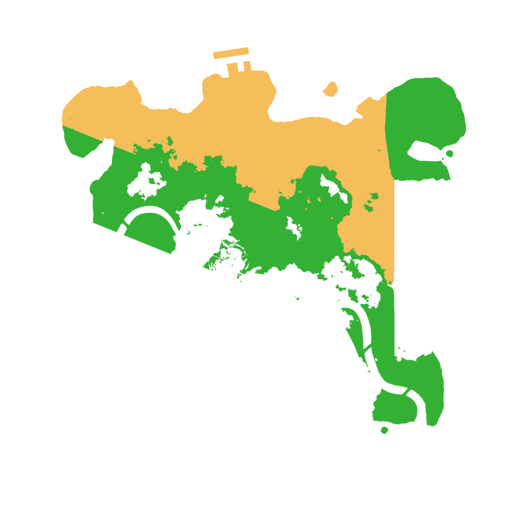 Biome Rust Map: Procedural Map, Size: 3000, Seed: 1383381498