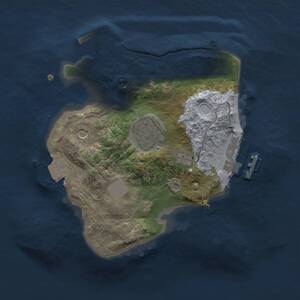 Thumbnail Rust Map: Procedural Map, Size: 1900, Seed: 1209853623, 5 Monuments
