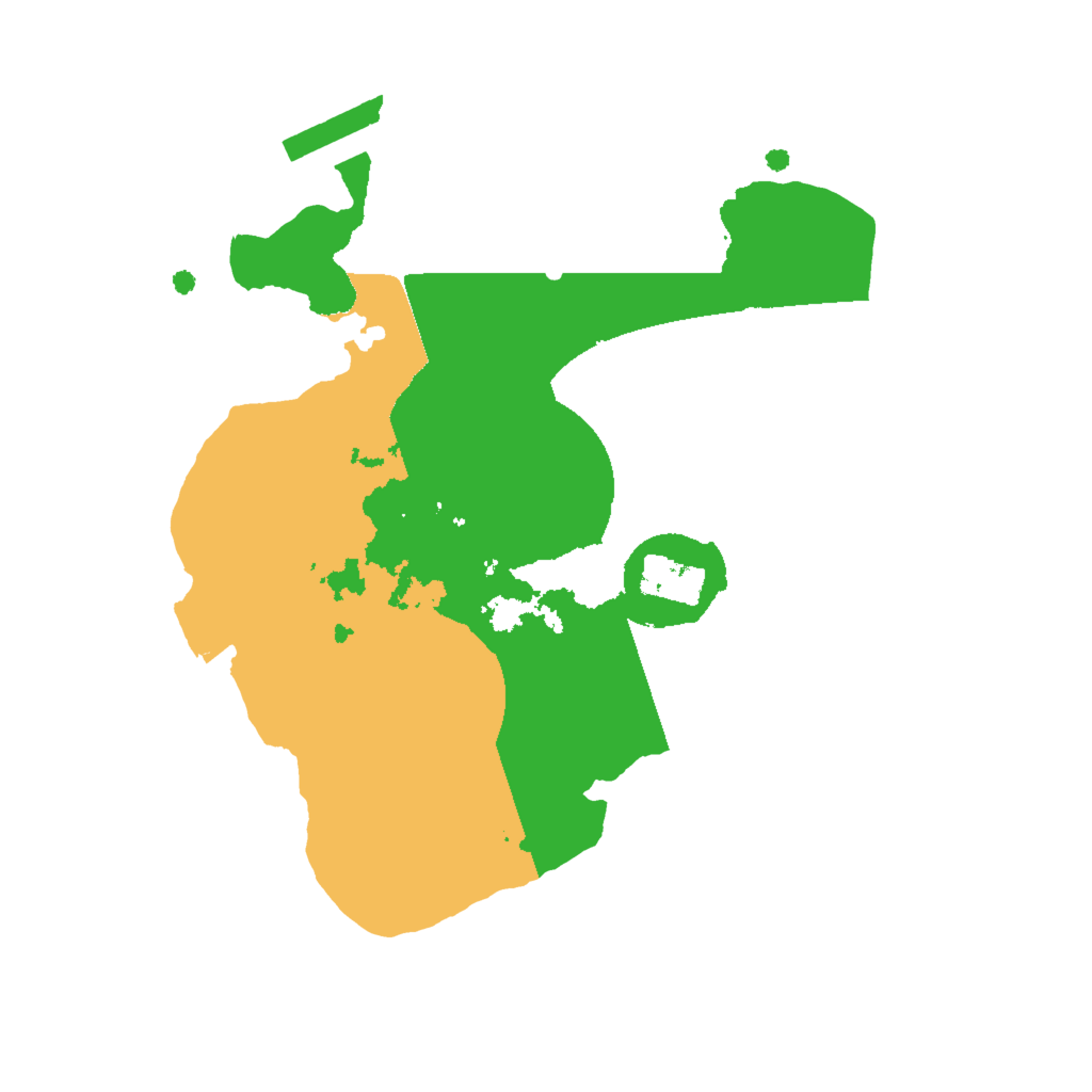 Biome Rust Map: Procedural Map, Size: 1900, Seed: 1209853623