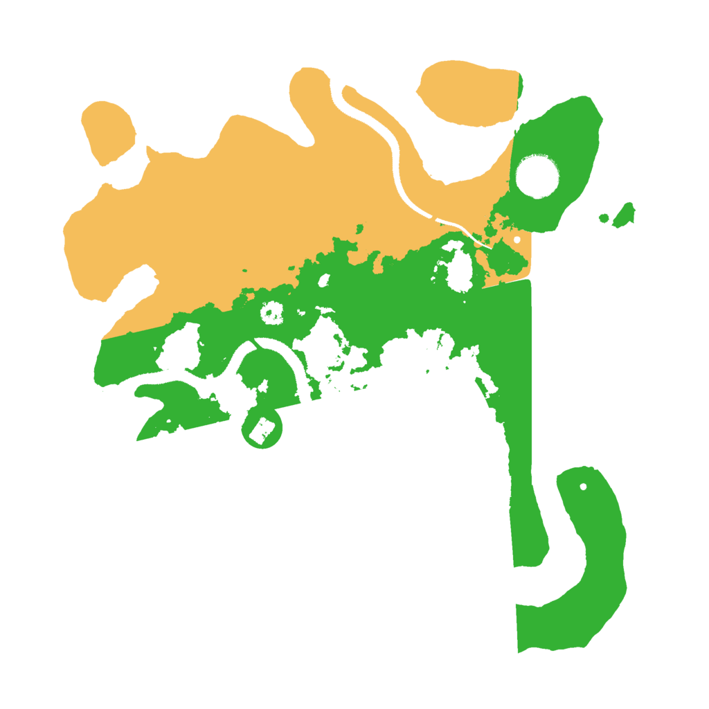 Biome Rust Map: Procedural Map, Size: 3000, Seed: 354320