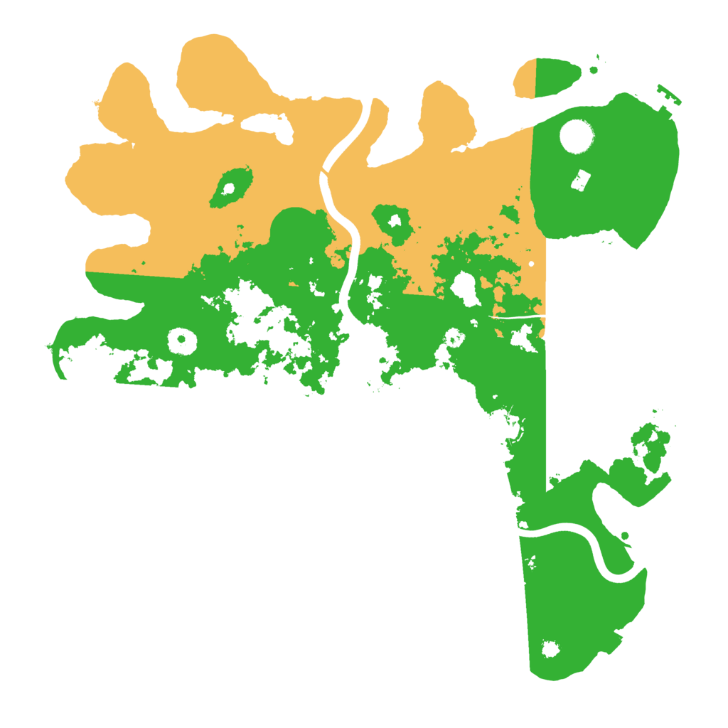 Biome Rust Map: Procedural Map, Size: 3800, Seed: 125771404