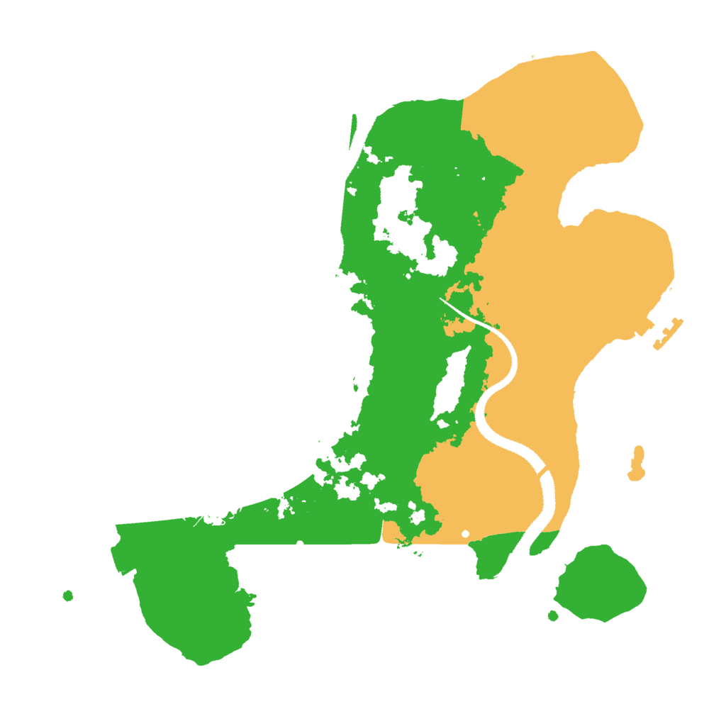 Biome Rust Map: Procedural Map, Size: 2800, Seed: 1012427532