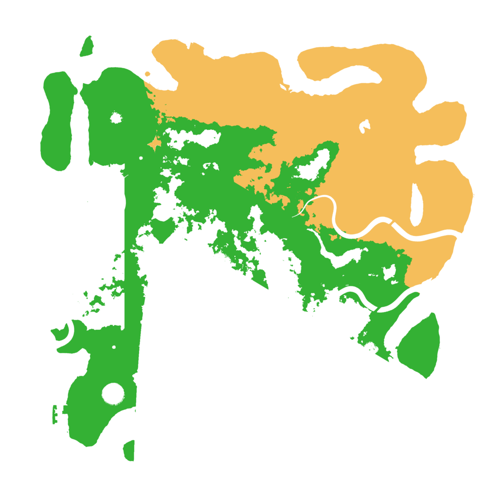 Biome Rust Map: Procedural Map, Size: 4000, Seed: 1786752117