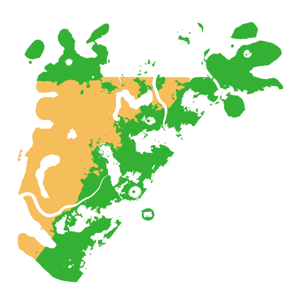 Biome Rust Map: Procedural Map, Size: 4000, Seed: 298962570