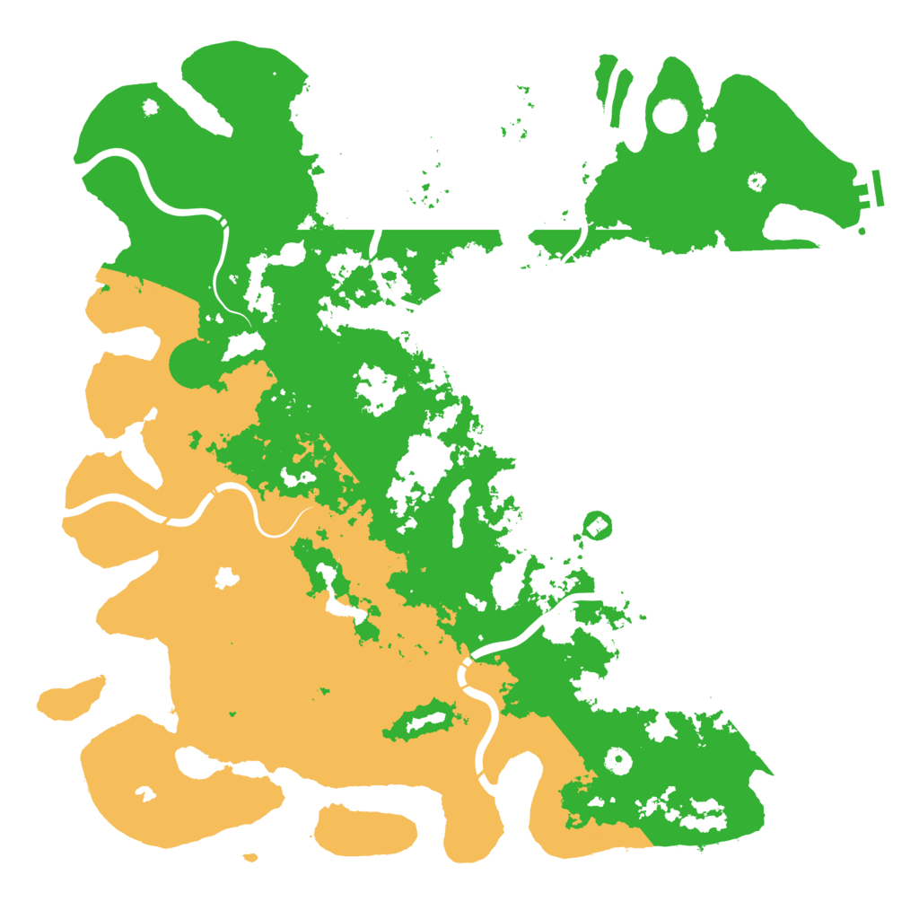 Biome Rust Map: Procedural Map, Size: 5096, Seed: 1337
