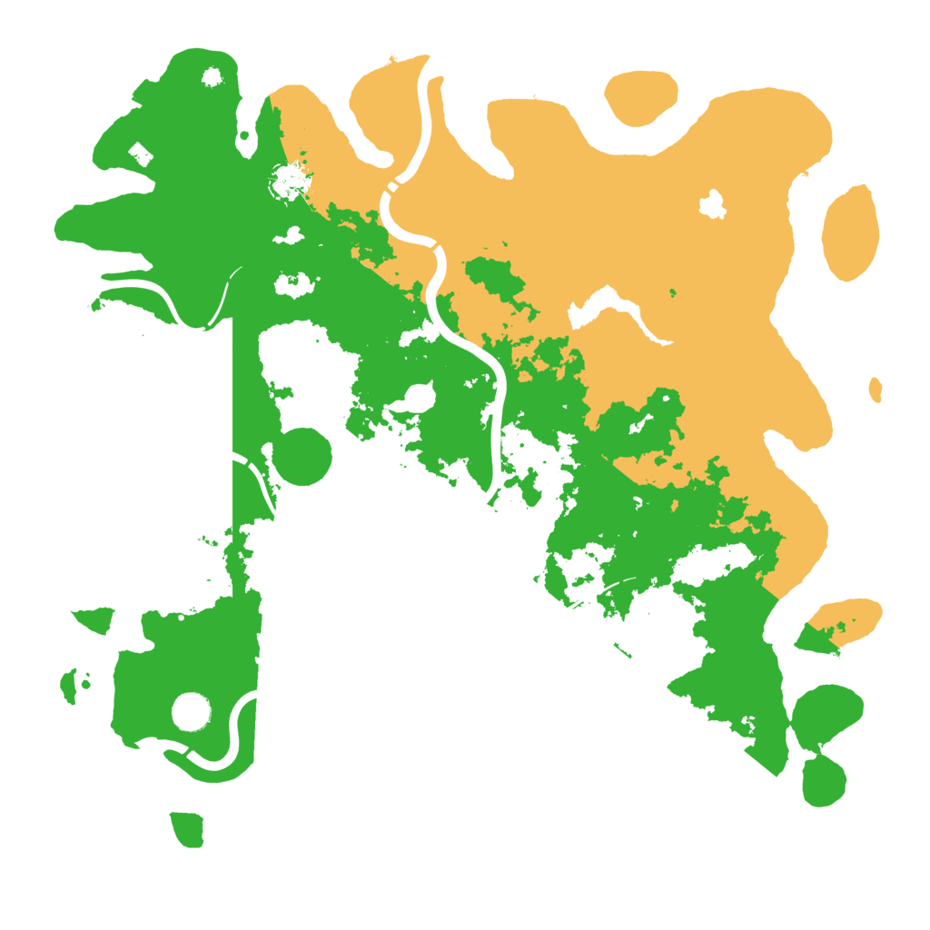Biome Rust Map: Procedural Map, Size: 4250, Seed: 1088817277