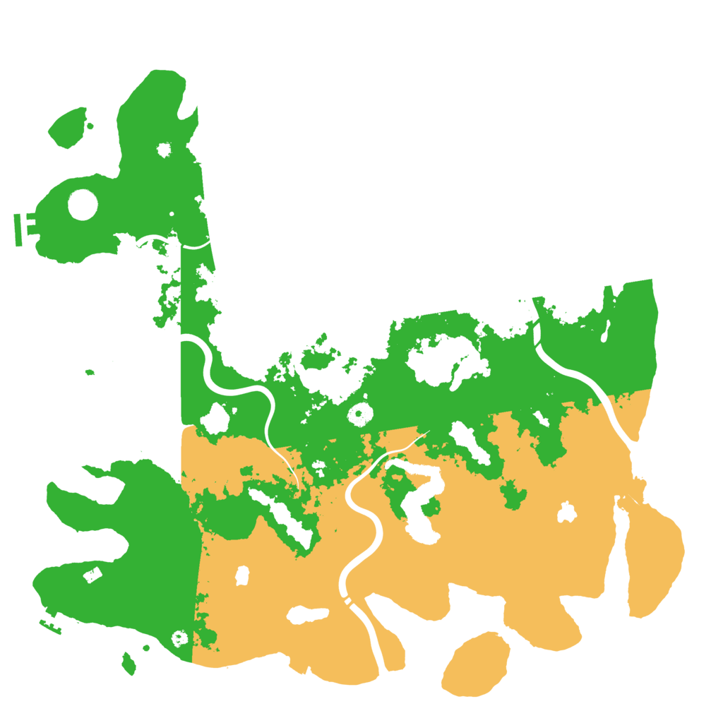 Biome Rust Map: Procedural Map, Size: 4500, Seed: 1656578074