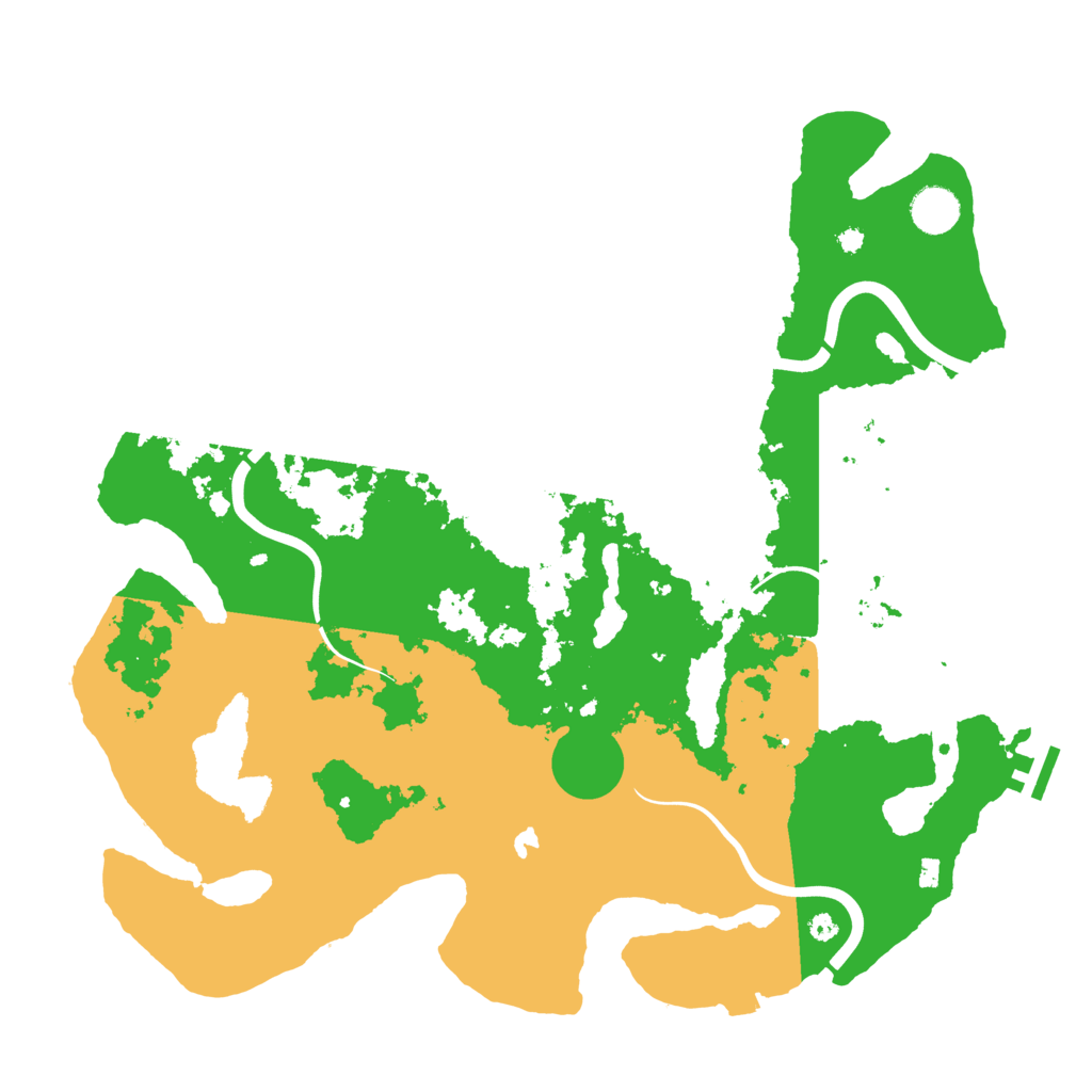 Biome Rust Map: Procedural Map, Size: 4000, Seed: 1923356975