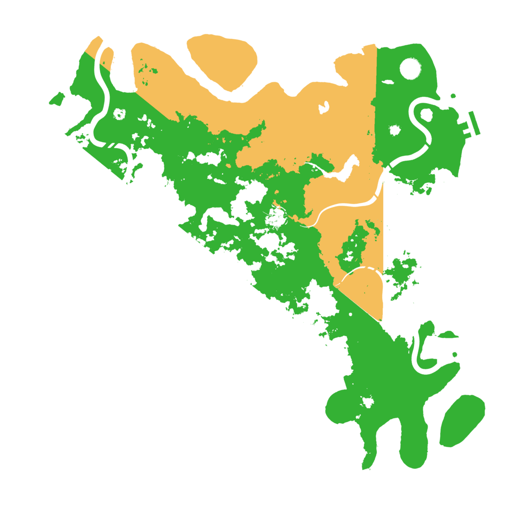 Biome Rust Map: Procedural Map, Size: 4250, Seed: 114963253