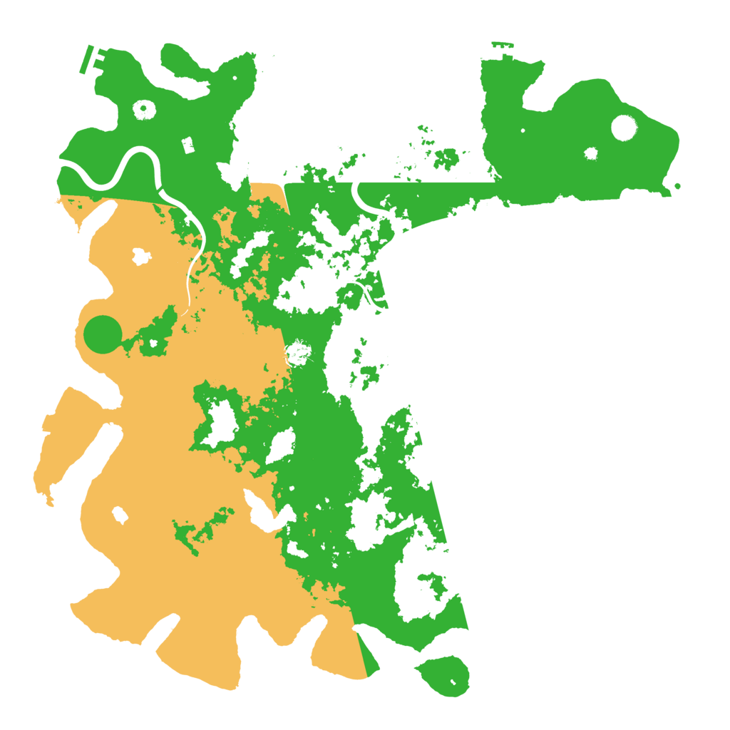 Biome Rust Map: Procedural Map, Size: 5000, Seed: 1787763823