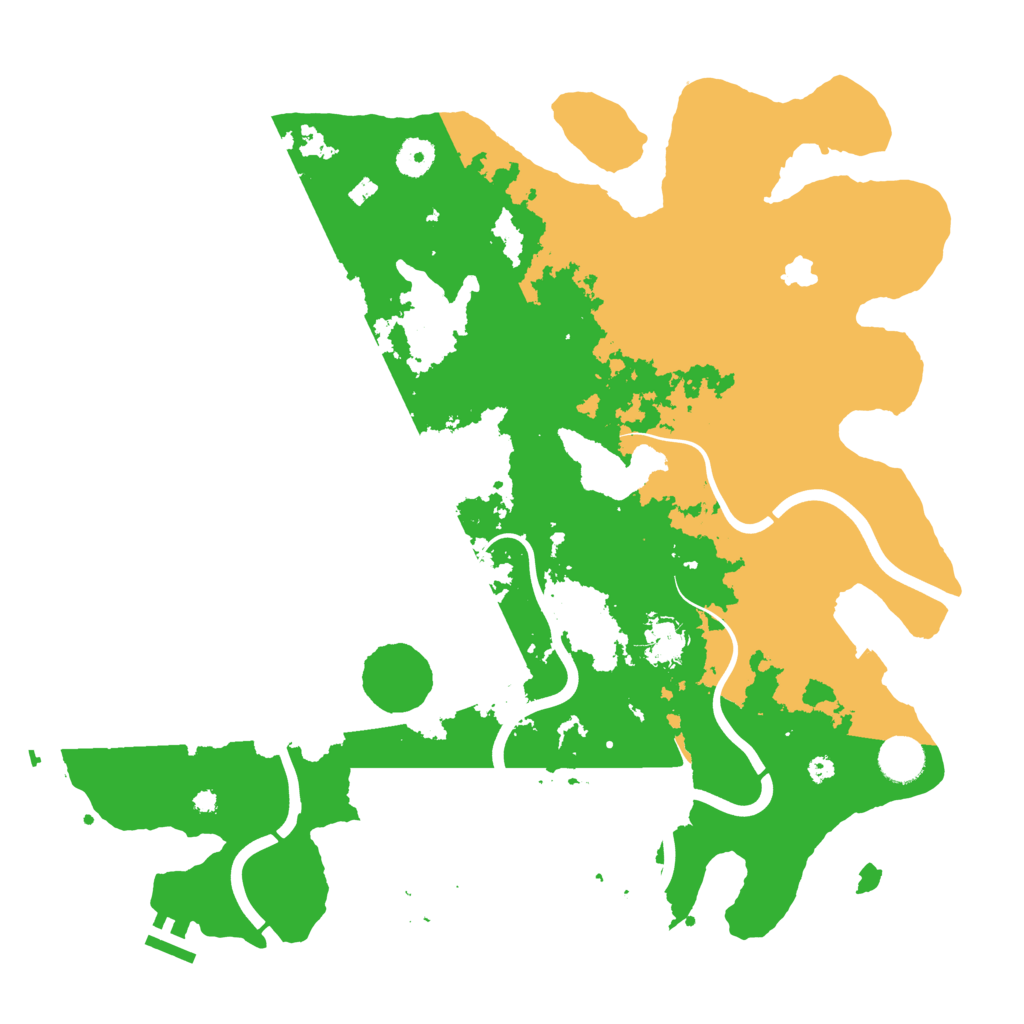 Biome Rust Map: Procedural Map, Size: 4000, Seed: 2058063474
