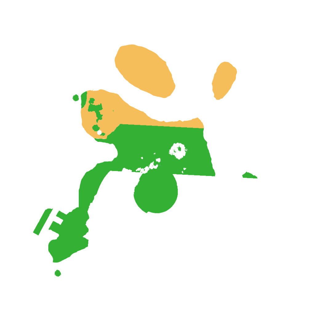 Biome Rust Map: Procedural Map, Size: 2000, Seed: 20260815