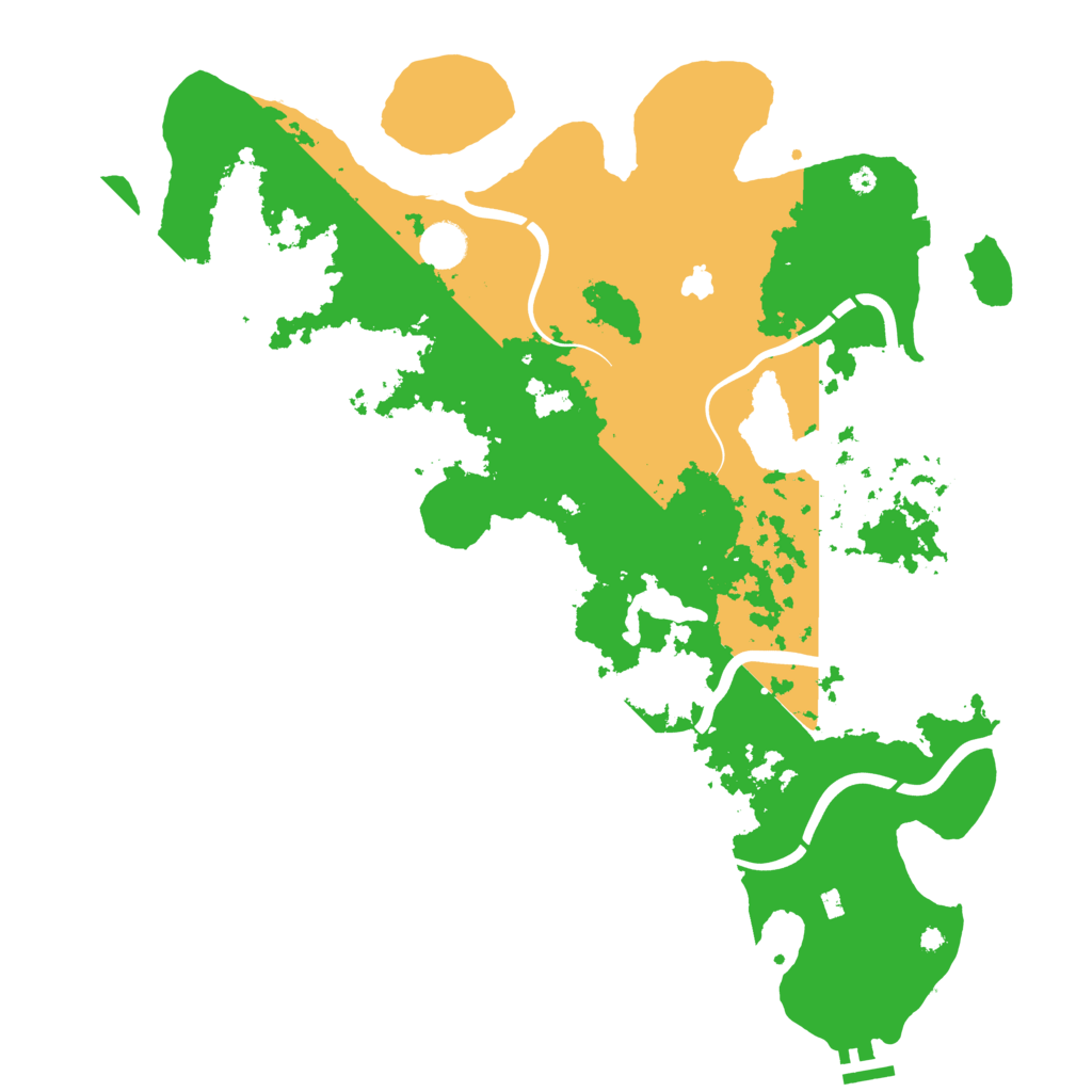 Biome Rust Map: Procedural Map, Size: 4250, Seed: 1514553617