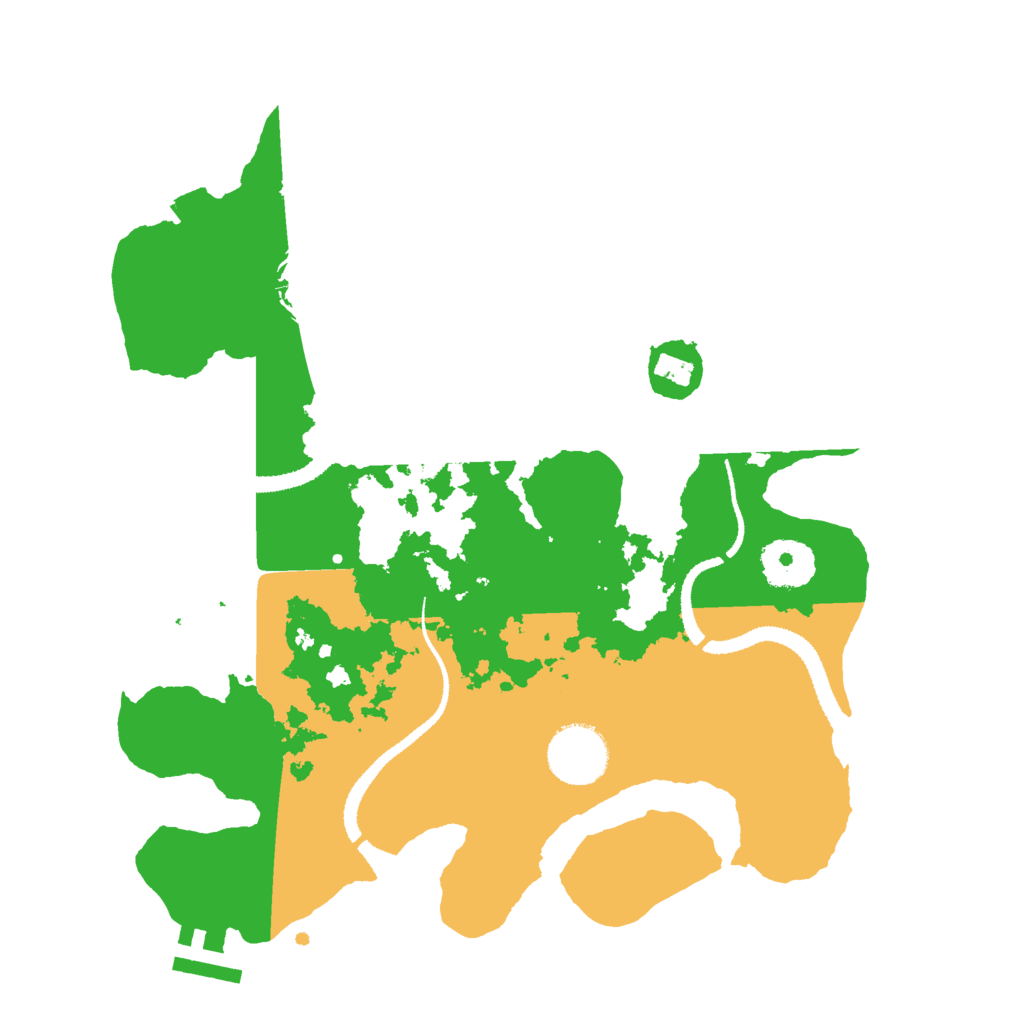 Biome Rust Map: Procedural Map, Size: 3000, Seed: 29249