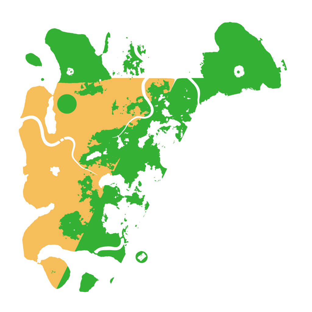 Biome Rust Map: Procedural Map, Size: 4250, Seed: 1424872767