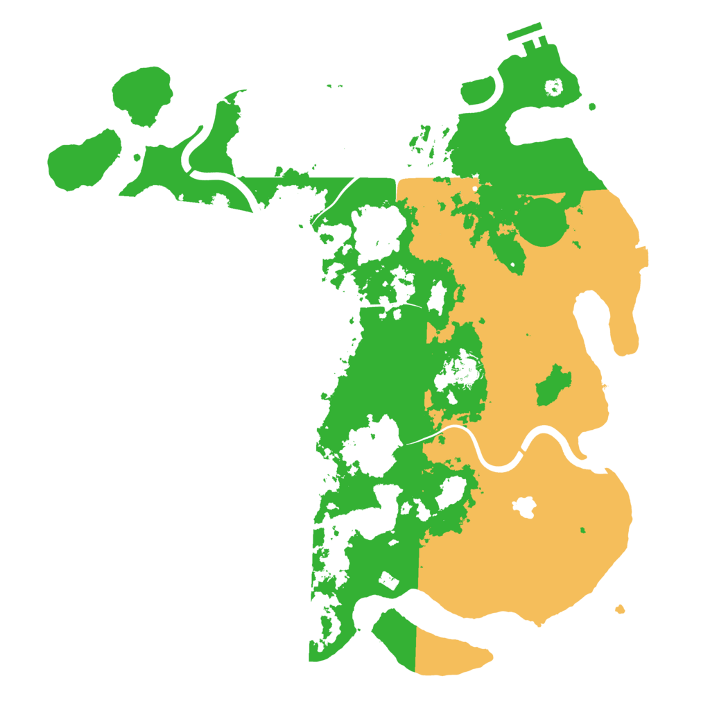 Biome Rust Map: Procedural Map, Size: 4000, Seed: 1091161930
