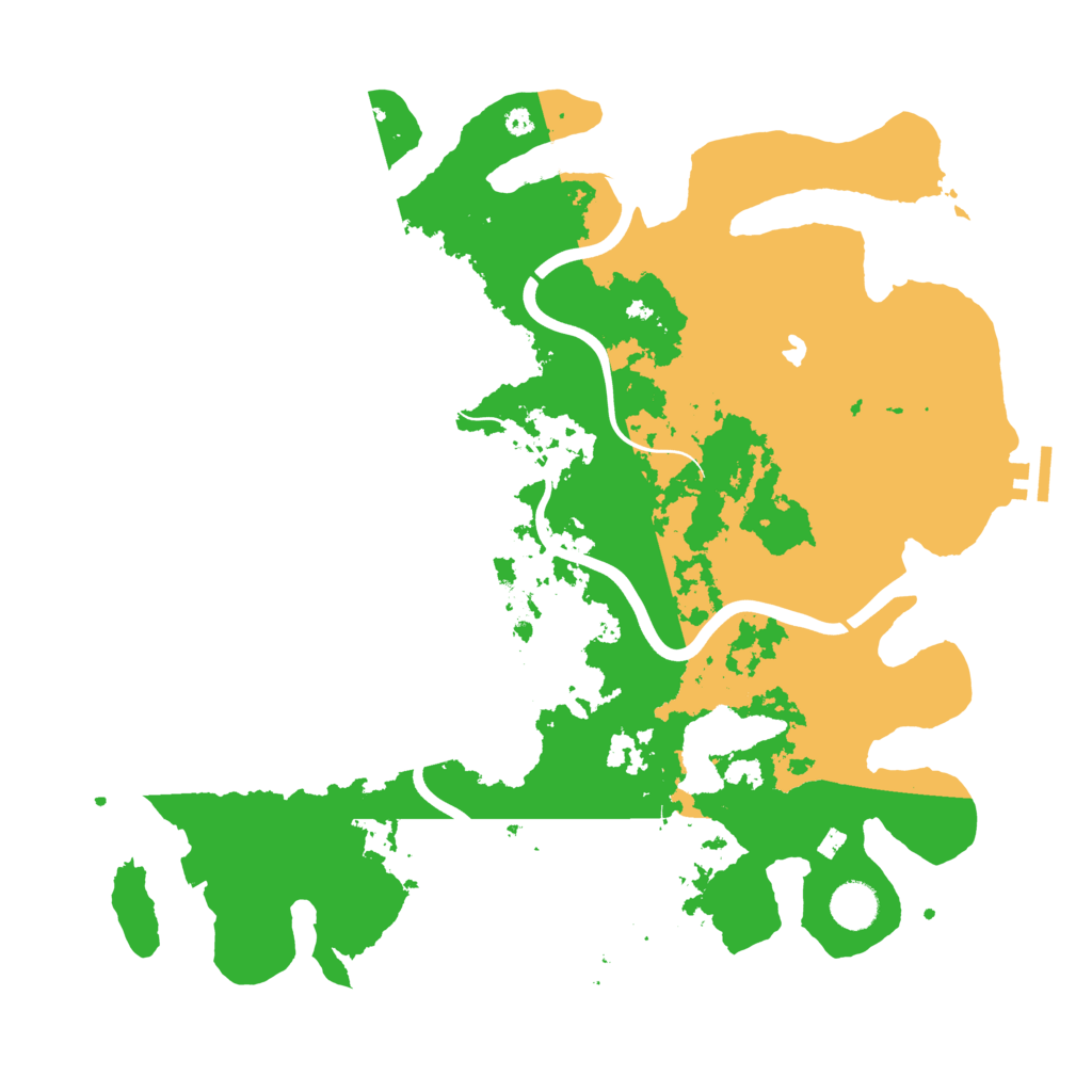 Biome Rust Map: Procedural Map, Size: 4000, Seed: 2073934048