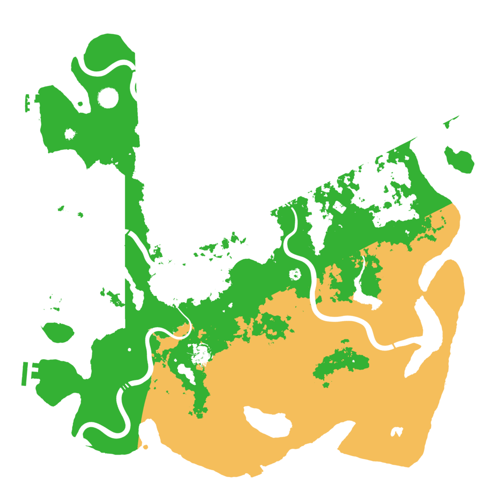 Biome Rust Map: Procedural Map, Size: 4250, Seed: 882601194