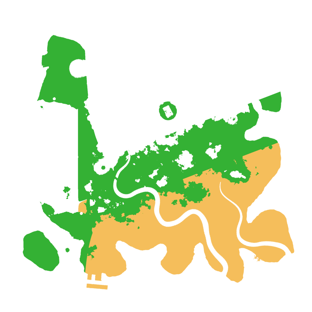 Biome Rust Map: Procedural Map, Size: 3000, Seed: 1079335484