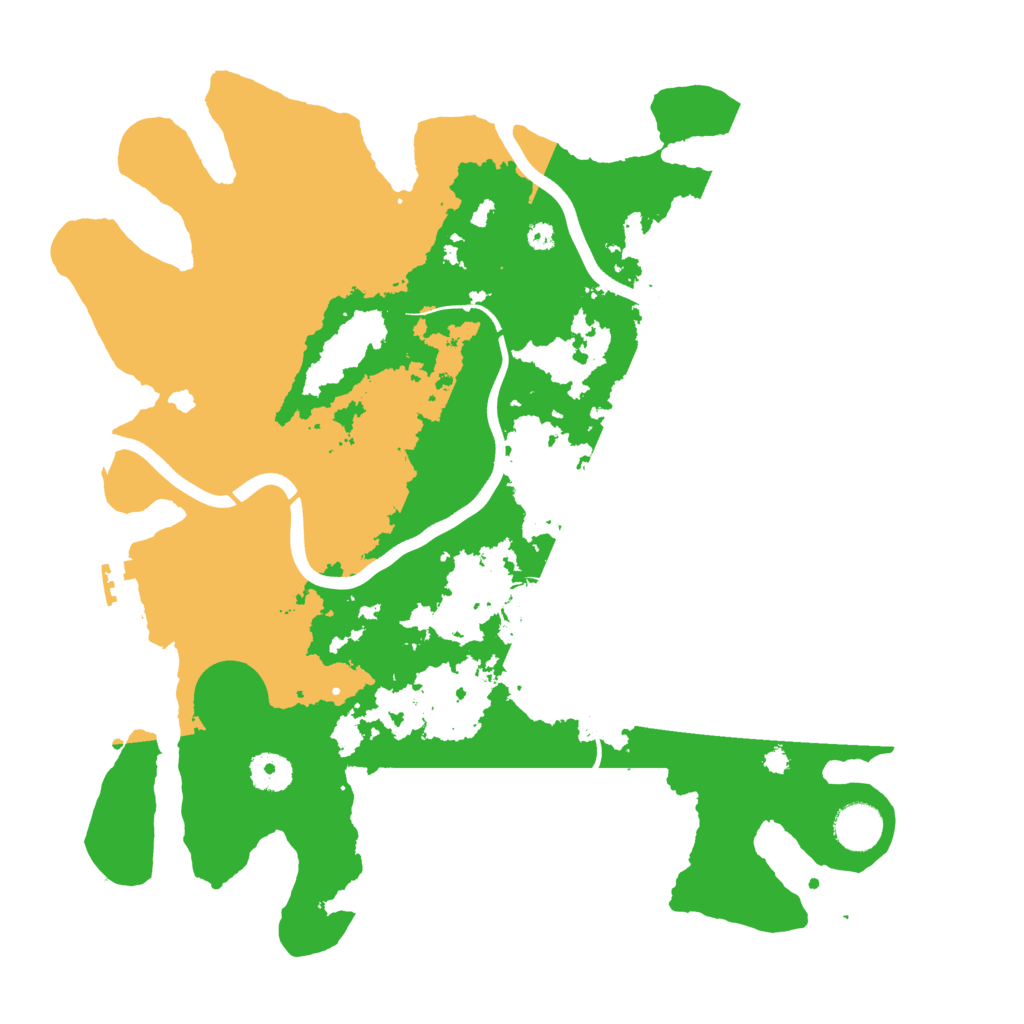 Biome Rust Map: Procedural Map, Size: 3750, Seed: 1455357752