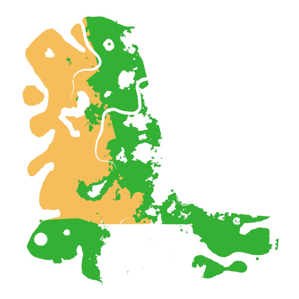 Biome Rust Map: Procedural Map, Size: 4050, Seed: 732329129