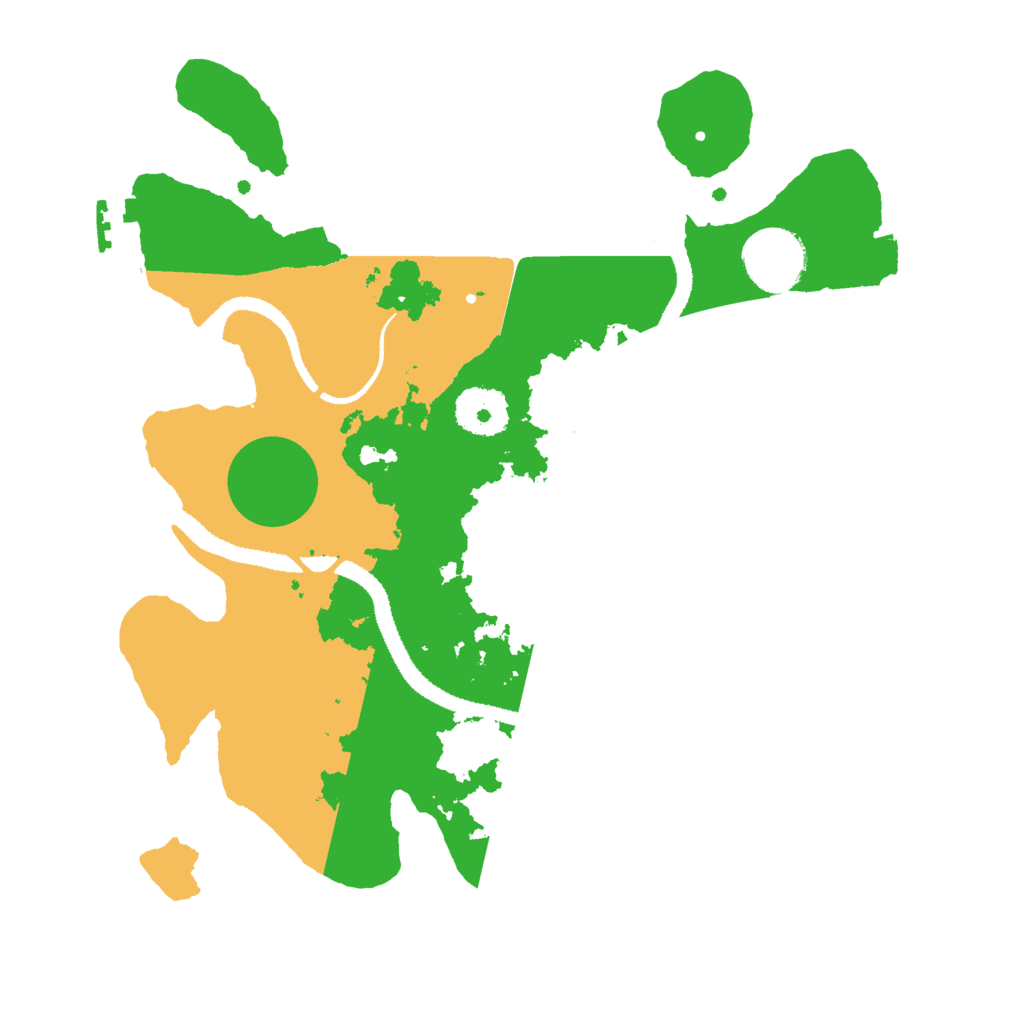 Biome Rust Map: Procedural Map, Size: 3000, Seed: 755717360