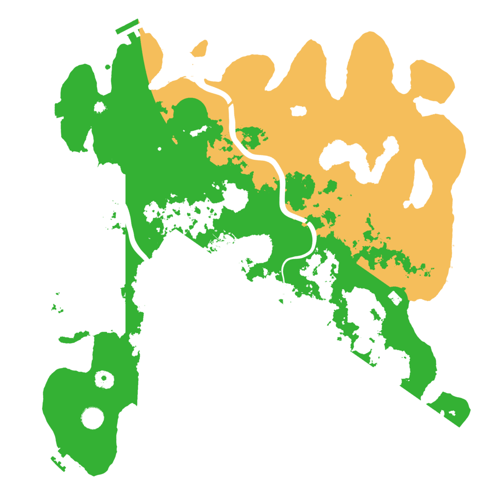 Biome Rust Map: Procedural Map, Size: 4000, Seed: 417372621