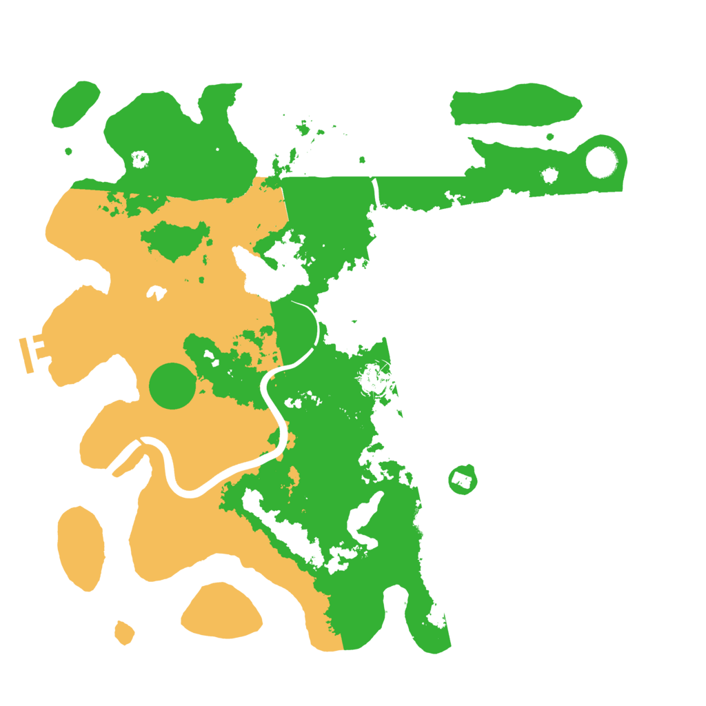 Biome Rust Map: Procedural Map, Size: 4000, Seed: 676060875