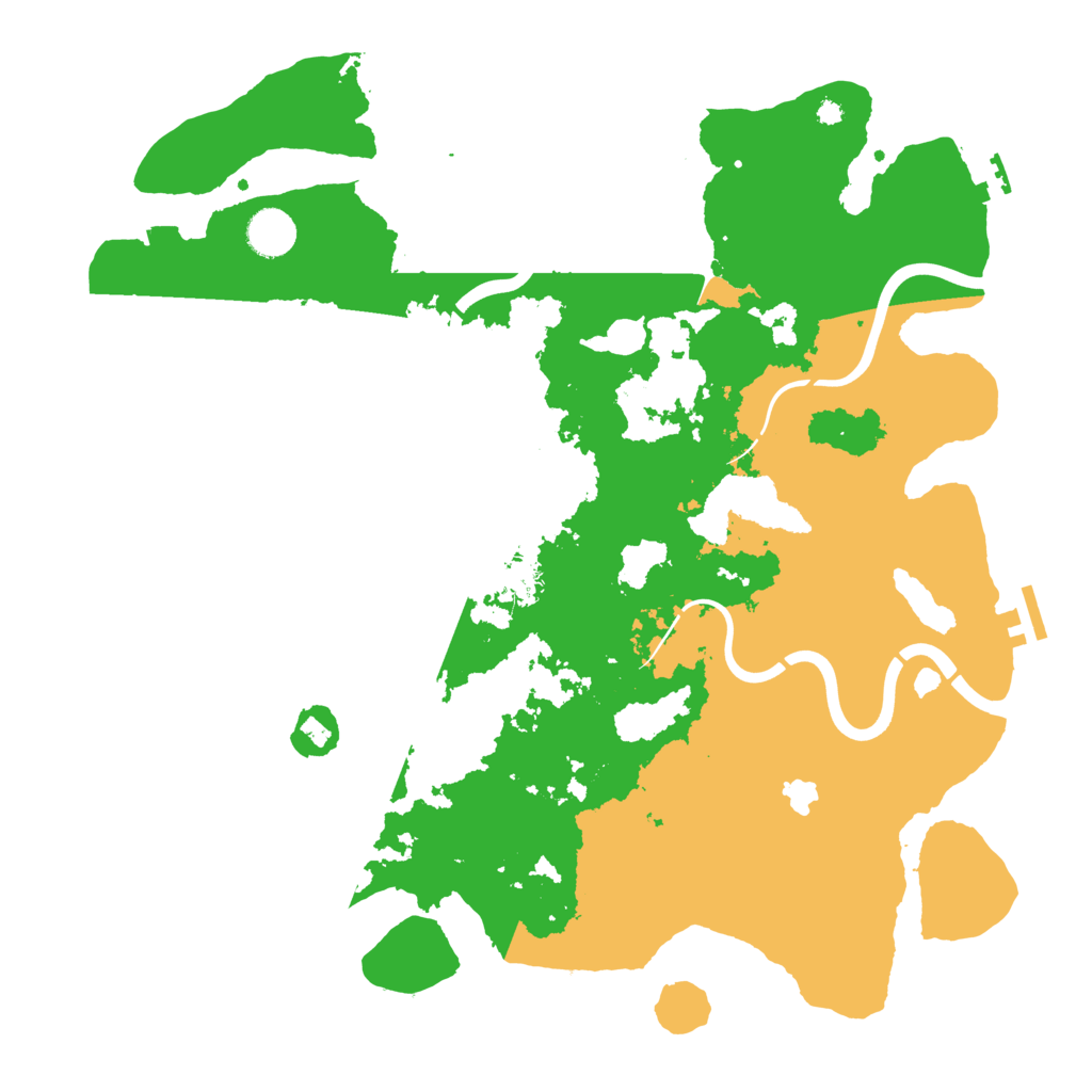 Biome Rust Map: Procedural Map, Size: 4000, Seed: 2099857683