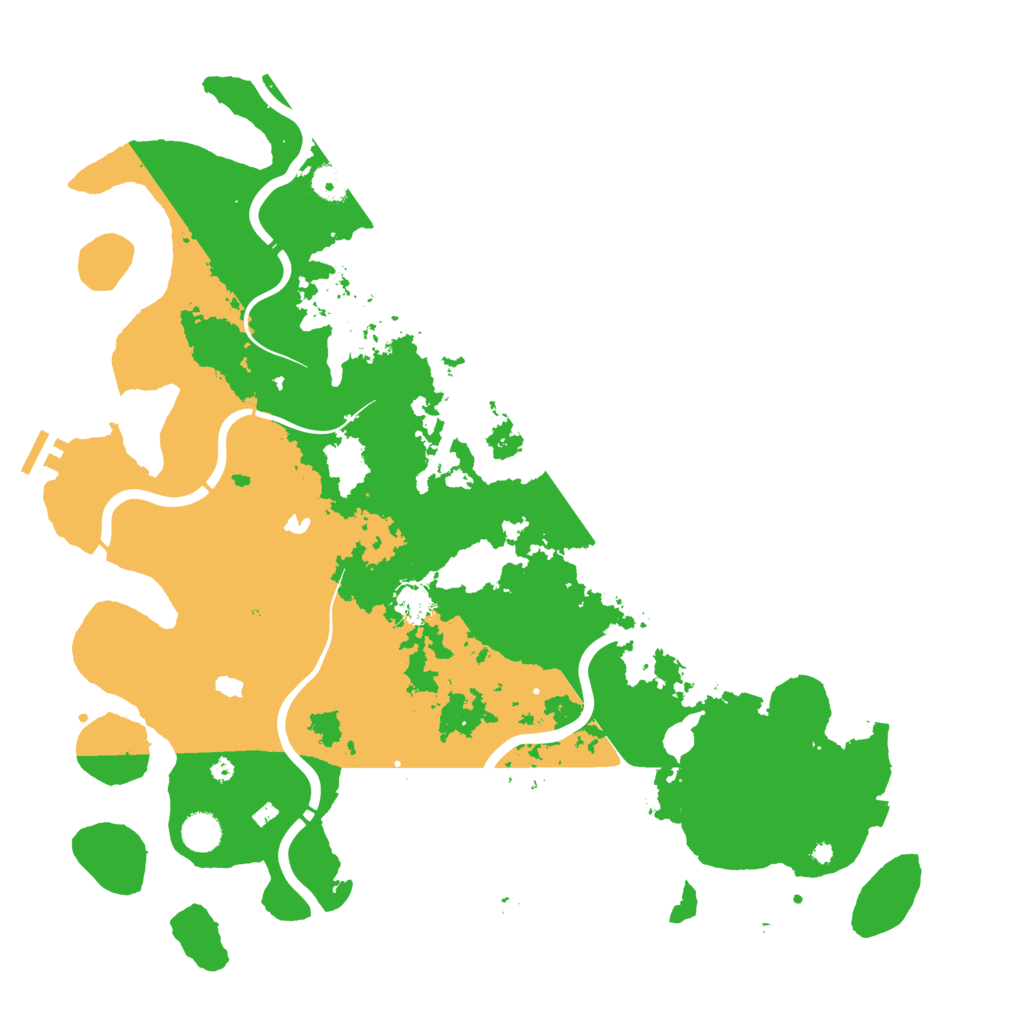 Biome Rust Map: Procedural Map, Size: 4500, Seed: 1286738671