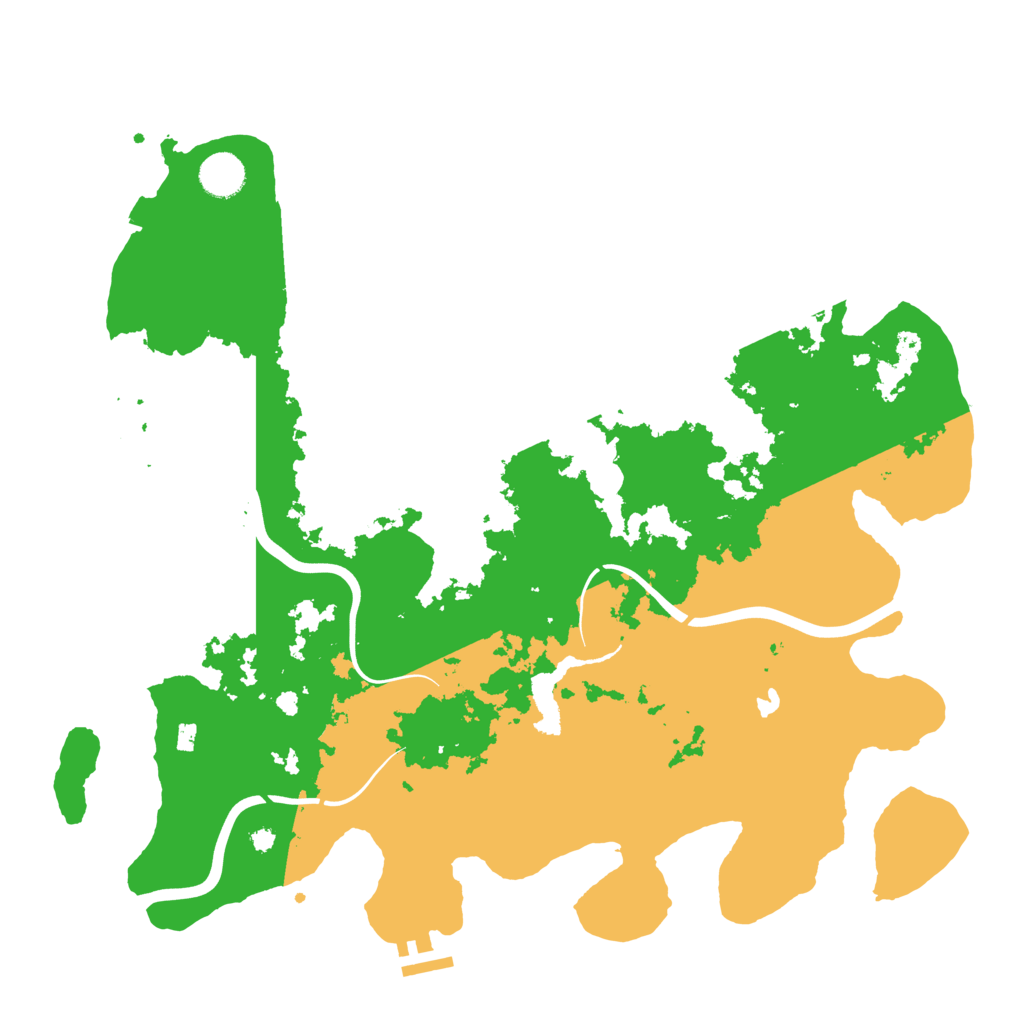 Biome Rust Map: Procedural Map, Size: 4000, Seed: 1588133776