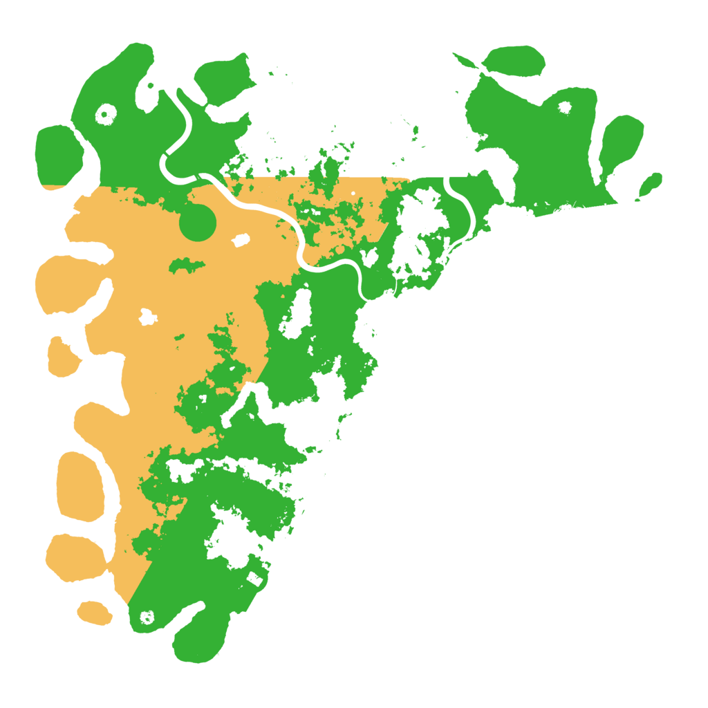 Biome Rust Map: Procedural Map, Size: 5000, Seed: 148920