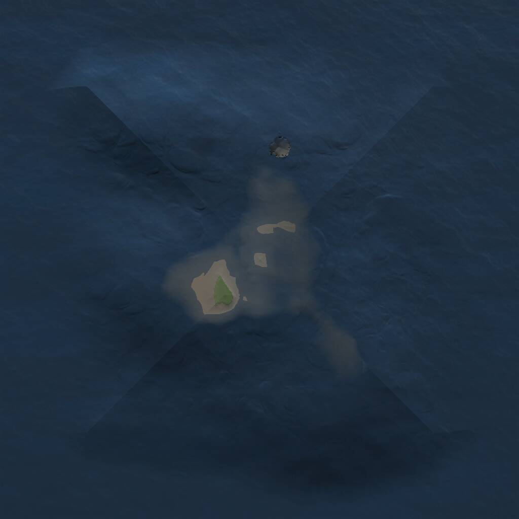 Rust Map: Procedural Map, Size: 1000, Seed: 1647828828, 1 Monuments