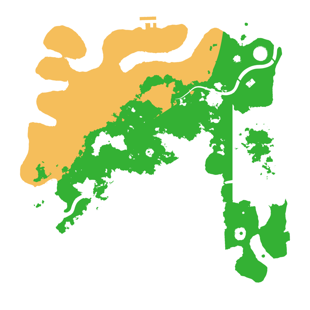 Biome Rust Map: Procedural Map, Size: 3800, Seed: 1423039653