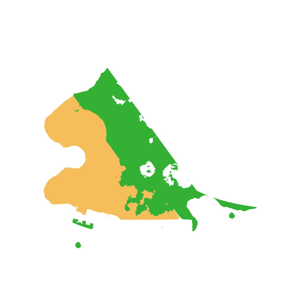 Biome Rust Map: Procedural Map, Size: 1997, Seed: 1923708403