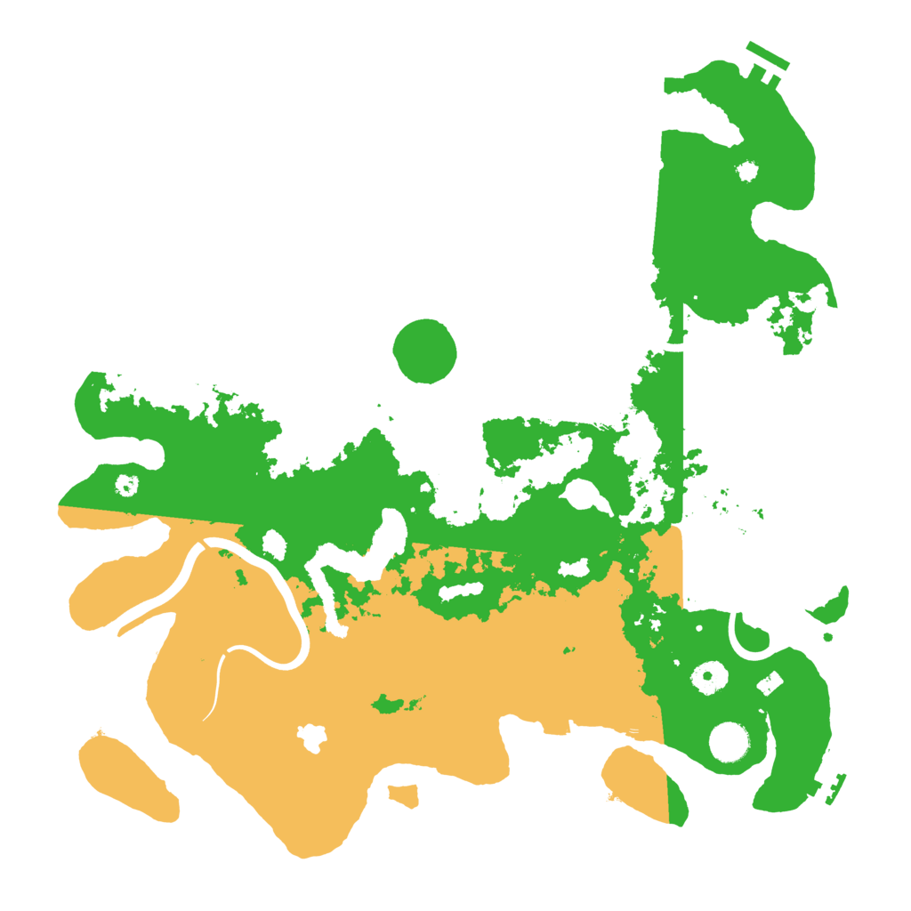 Biome Rust Map: Procedural Map, Size: 4000, Seed: 1556396496