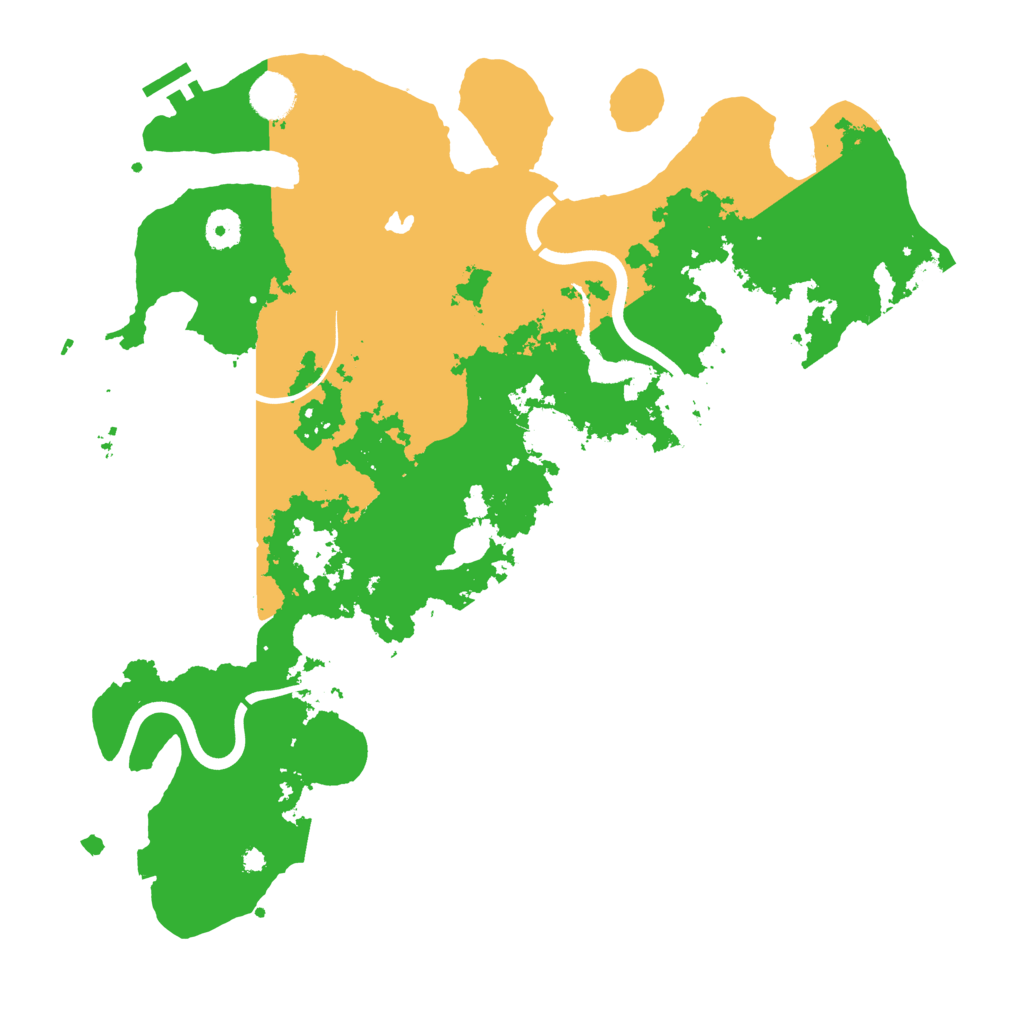 Biome Rust Map: Procedural Map, Size: 4000, Seed: 234676510