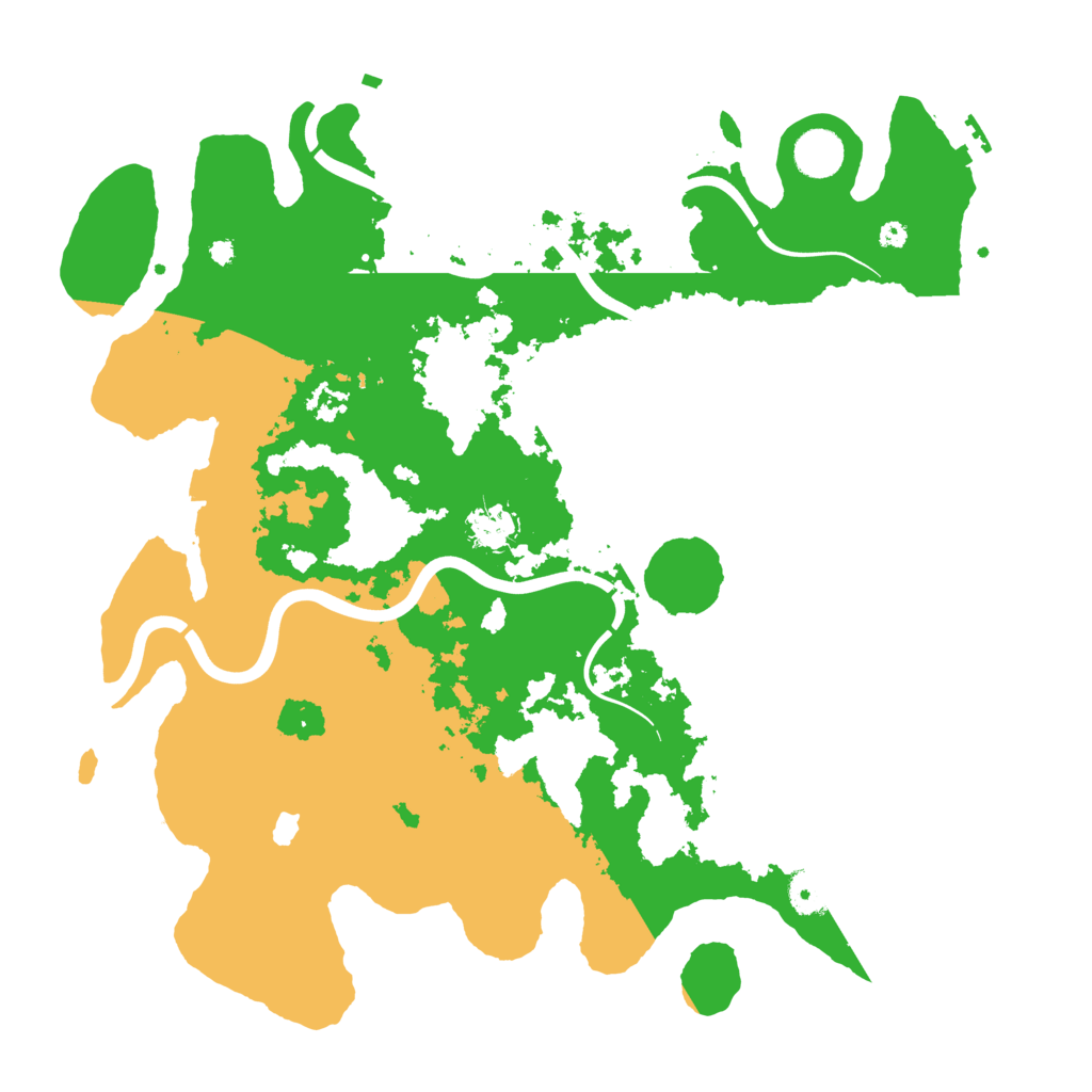 Biome Rust Map: Procedural Map, Size: 4000, Seed: 941400887