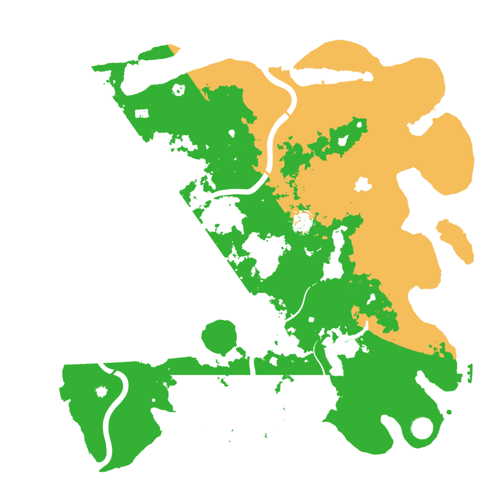 Biome Rust Map: Procedural Map, Size: 4000, Seed: 394053881