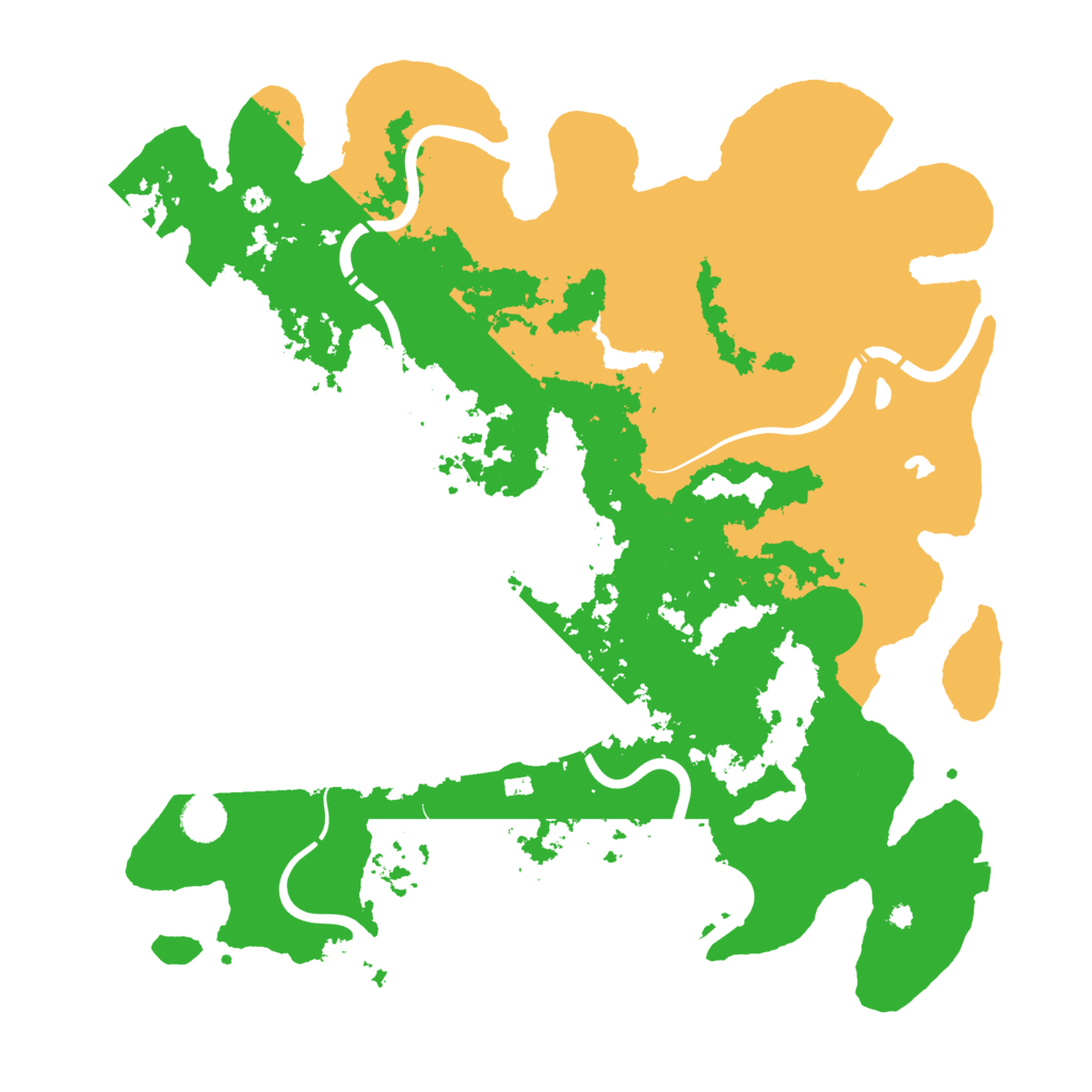 Biome Rust Map: Procedural Map, Size: 4250, Seed: 420688675