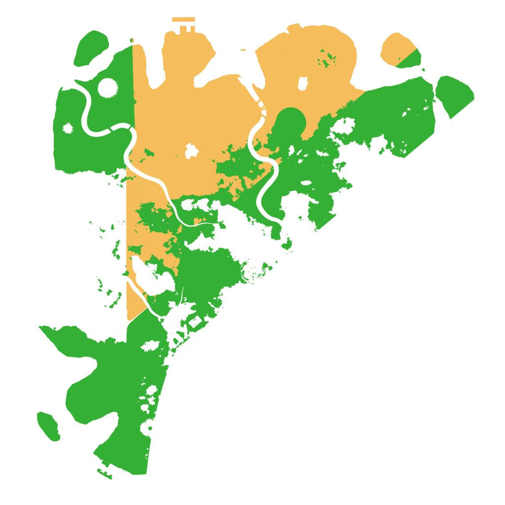 Biome Rust Map: Procedural Map, Size: 4500, Seed: 1151151898