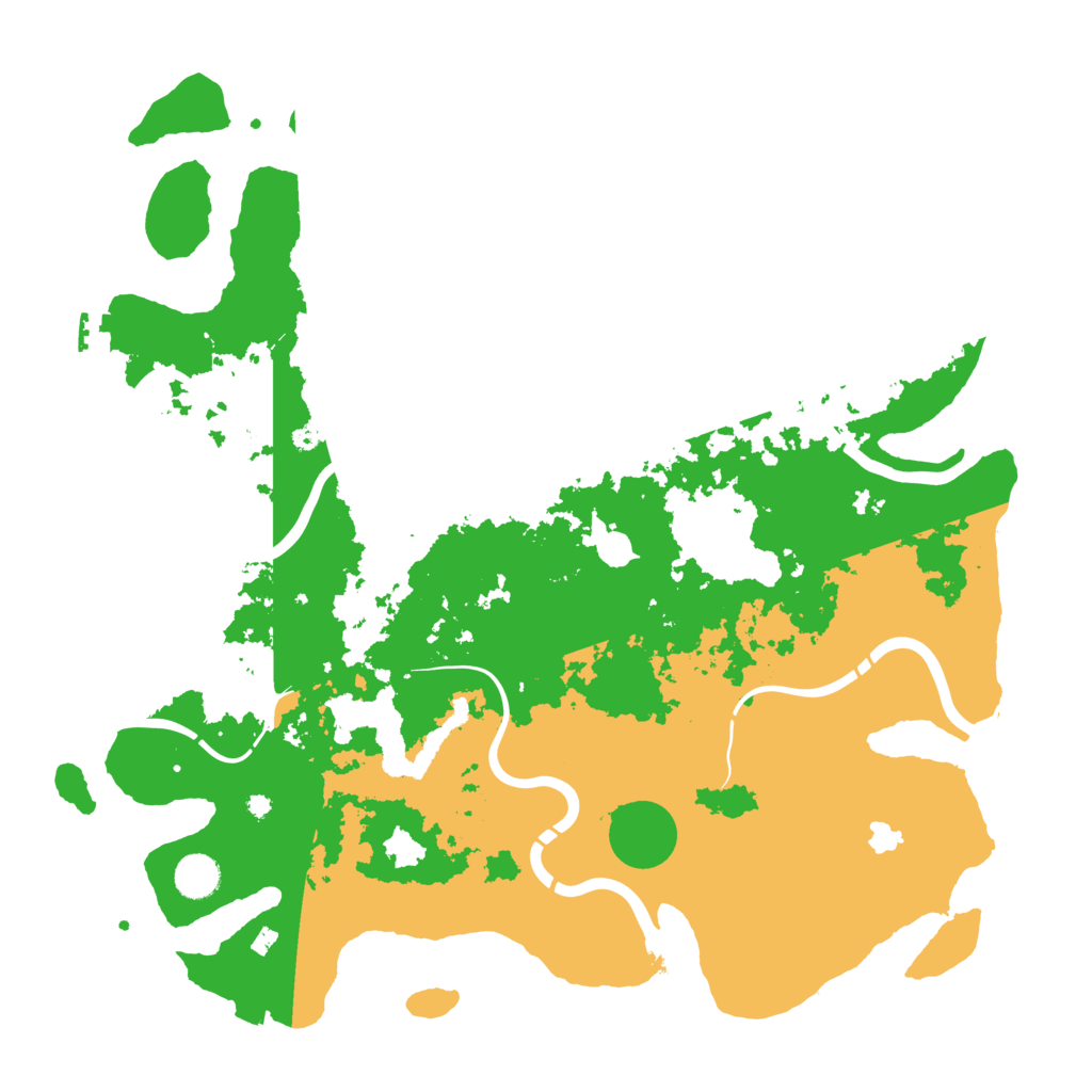 Biome Rust Map: Procedural Map, Size: 4250, Seed: 1264405955