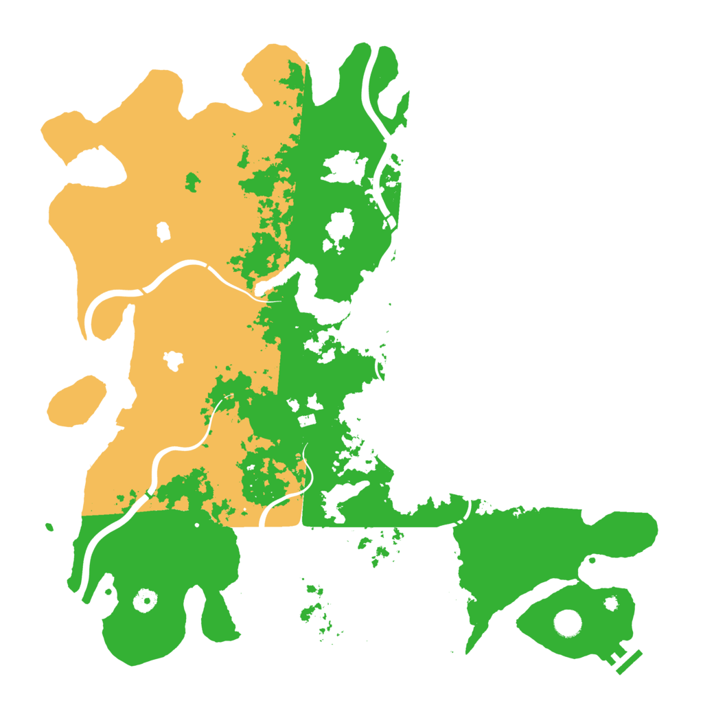 Biome Rust Map: Procedural Map, Size: 4500, Seed: 1979000296