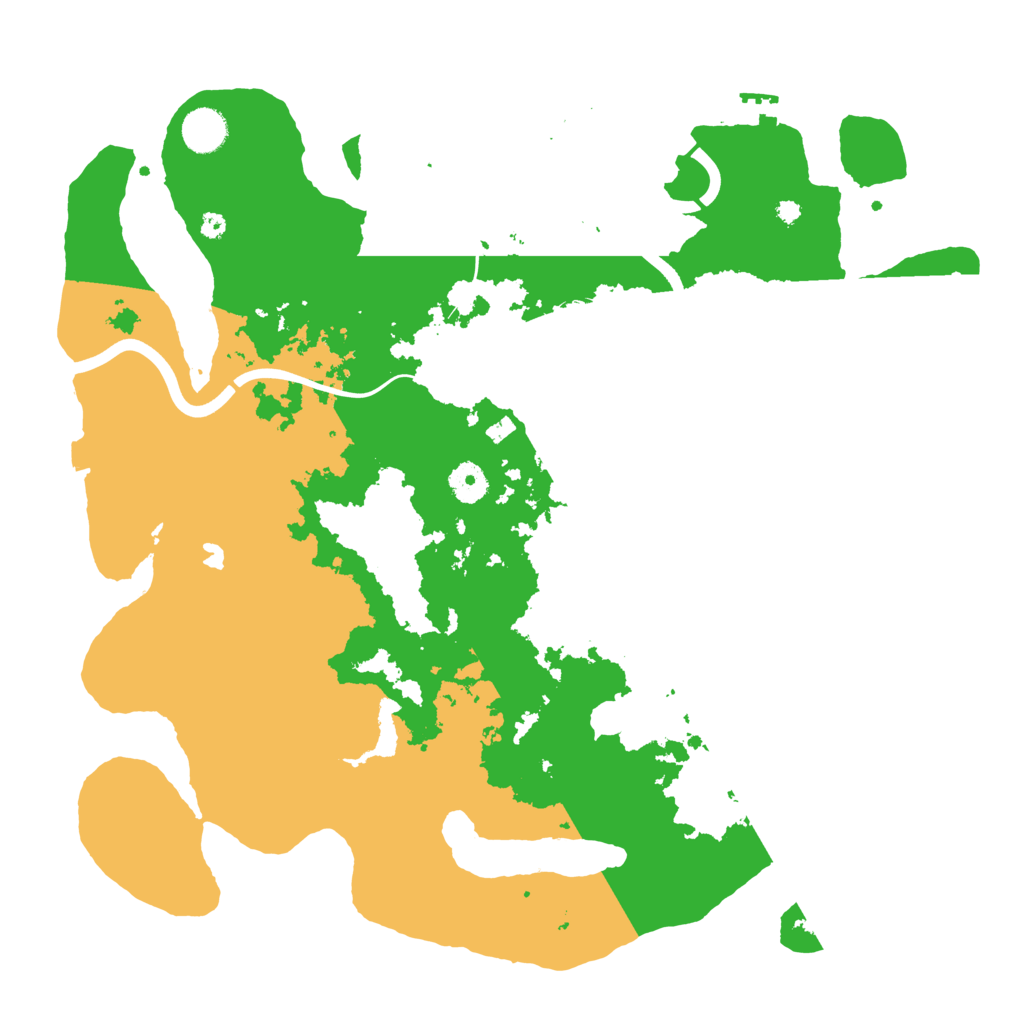 Biome Rust Map: Procedural Map, Size: 4000, Seed: 2104646200
